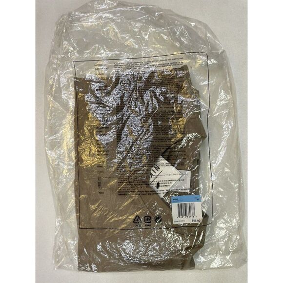 NIKELAB X MMW Nike Center Swoosh Graphic T-shirt Men Medium Beige AA4244 235 NWT - Picture 8 of 8